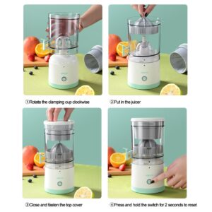 Automatic Household Electric Citrus Juicer With USB & Cleaning Brush