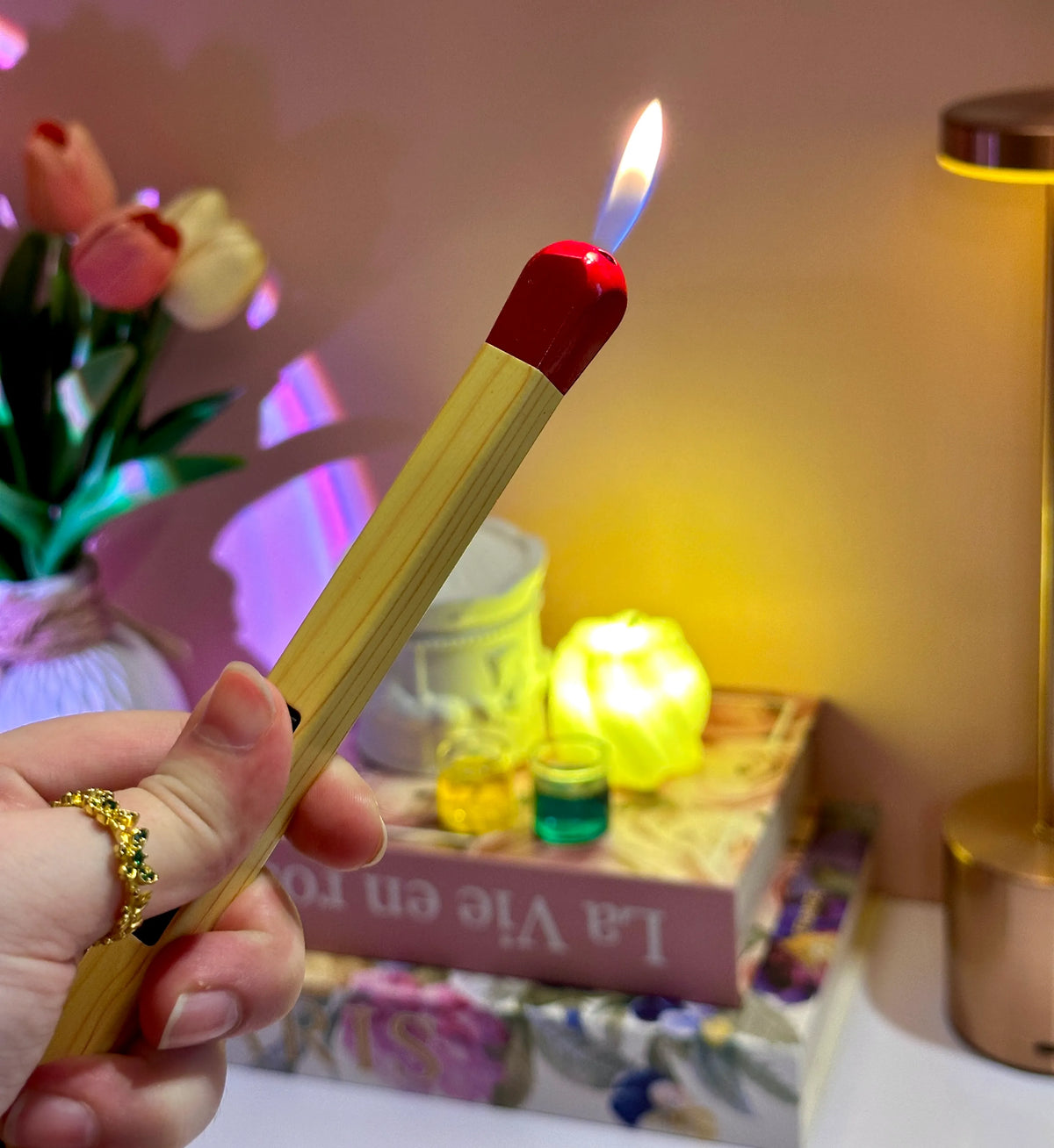 Match-Stick Butane Lighter
