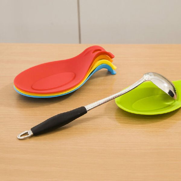 (Pack Of 10) Spoon Holders – Kitchen Utensil – Cooking Tool – Heat Resistant (Random Color)
