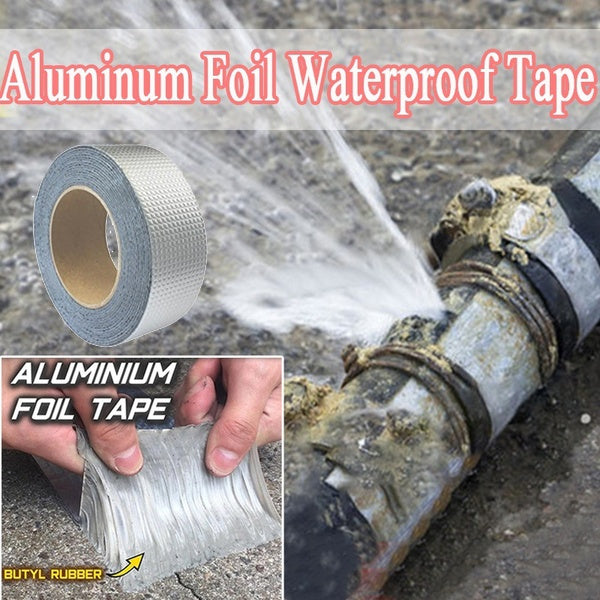 Aluminum Foil Butyl Rubber Leakproof Tape