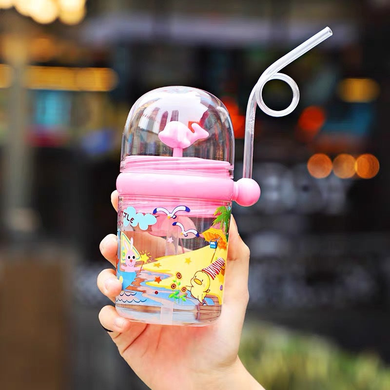 Children Whale Spray Cup (sippy bottle)