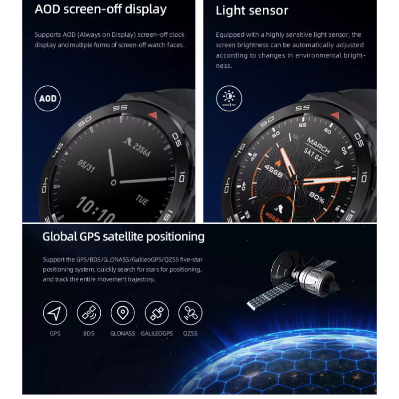 Mibro Watch GS Pro Dual-Core 2-In-1 Chip 1.43