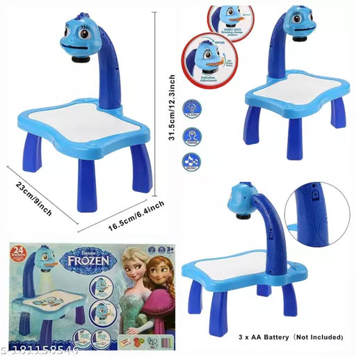 Projection Drawing Painting Table for Kids - Frozen Theme